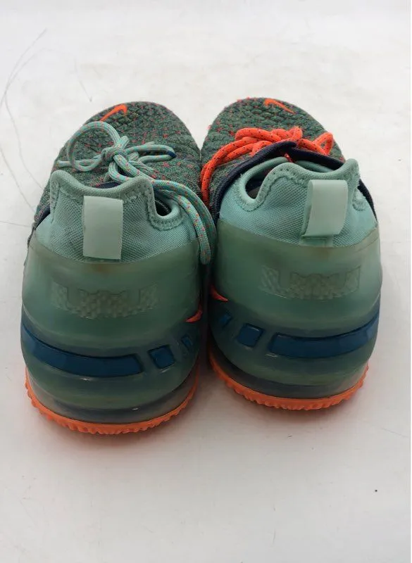Nike Boys LeBron 18 CW2760-300 Green Athletic Shoes - Size 6.5