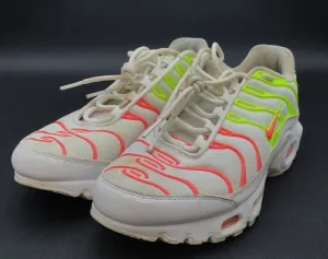 Nike Women's Air Max Plus SE 862201-102 White Athletic Shoes - Size 8
