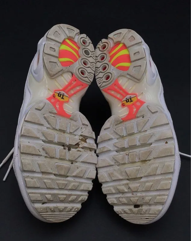 Nike Women's Air Max Plus SE 862201-102 White Athletic Shoes - Size 8