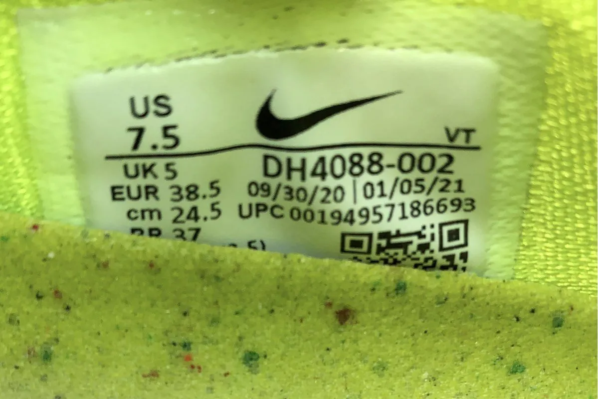 Nike Women's Air VaporMax 2021 FK DH4088-002 Gray Athletic Shoes - Size 7.5