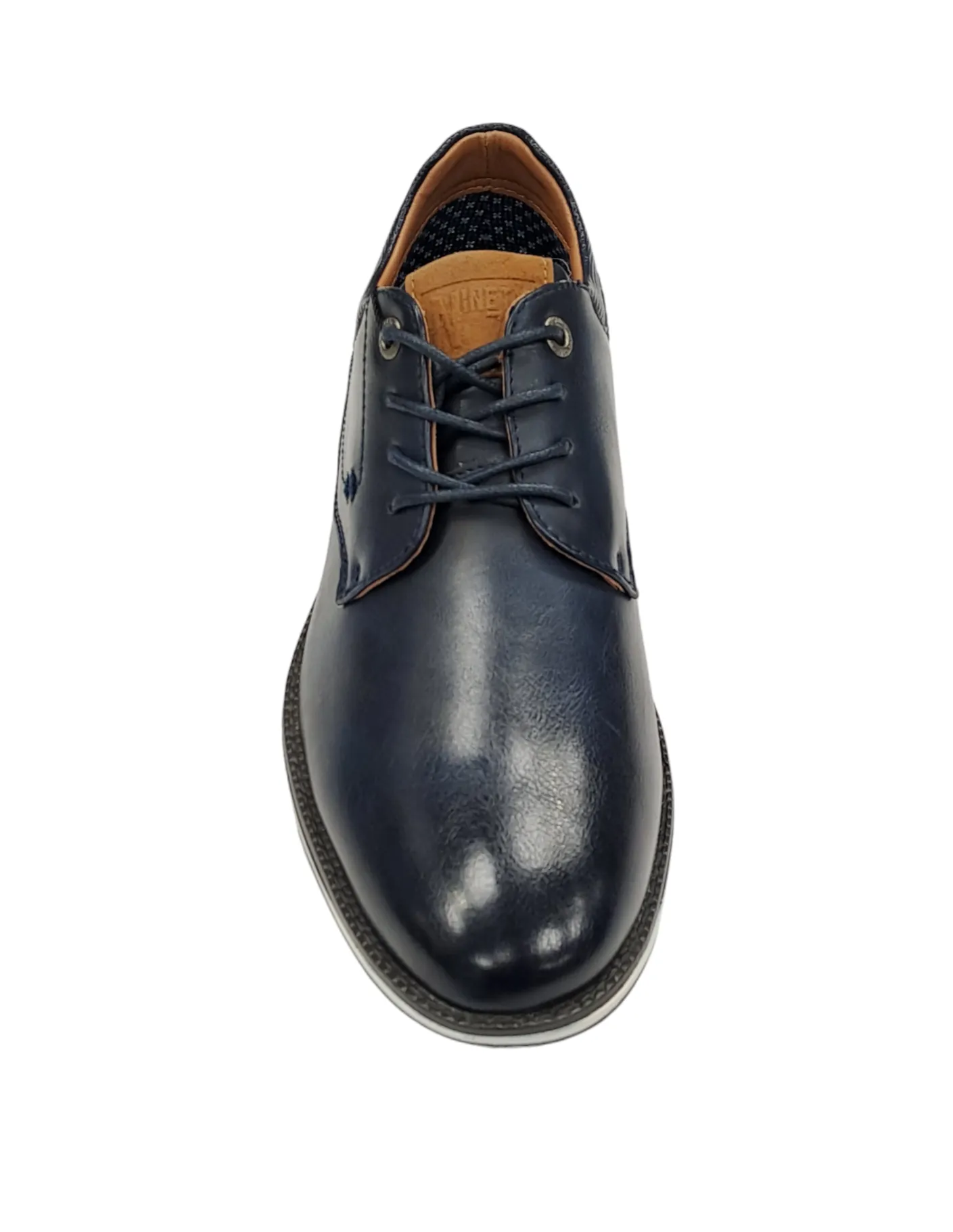 Ninety 78 Mens Smart Casual Laced Shoe - Navy