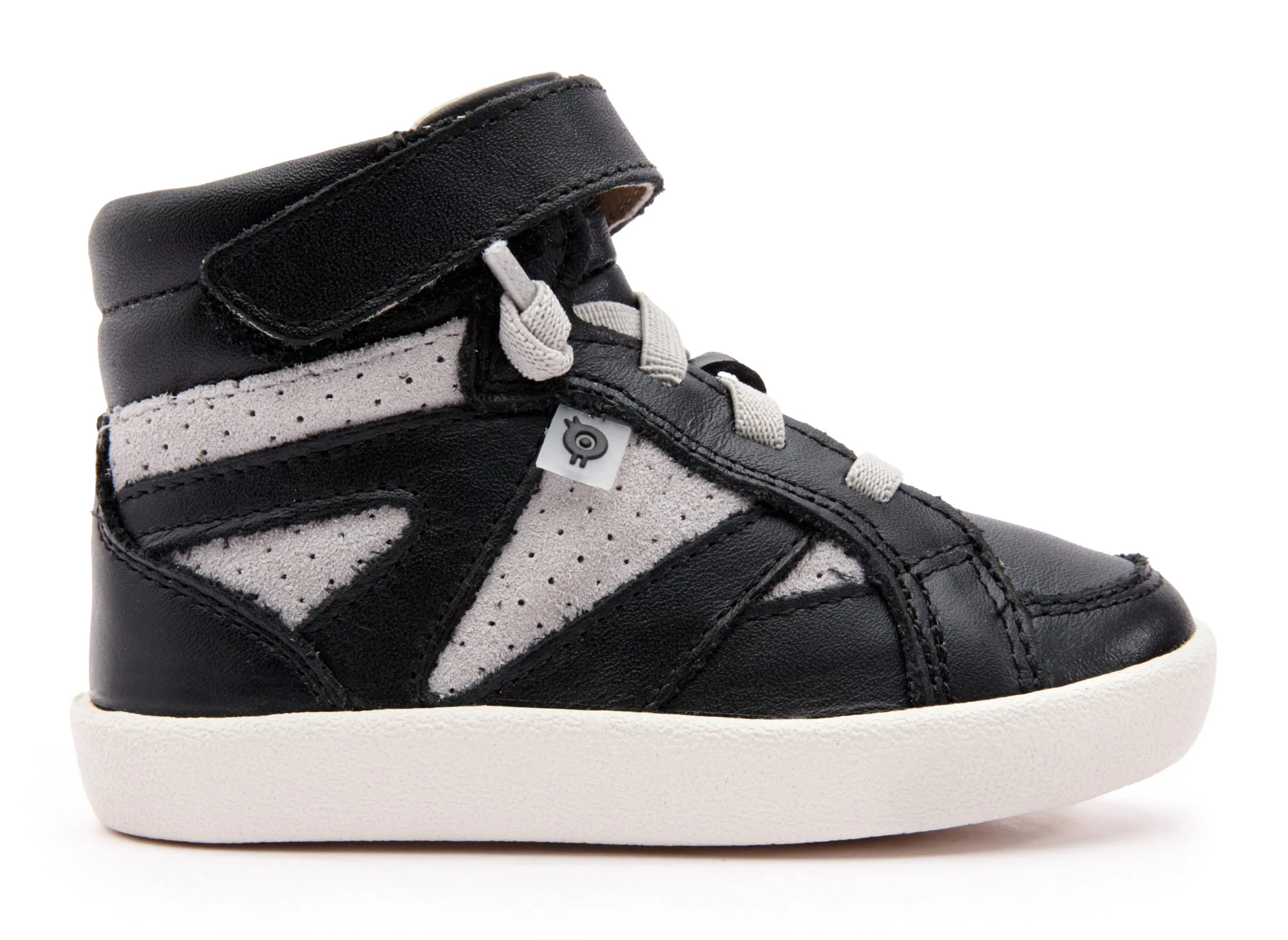 Old Soles Girl's & Boy's New Leader Sneakers - Black/Grey Suede