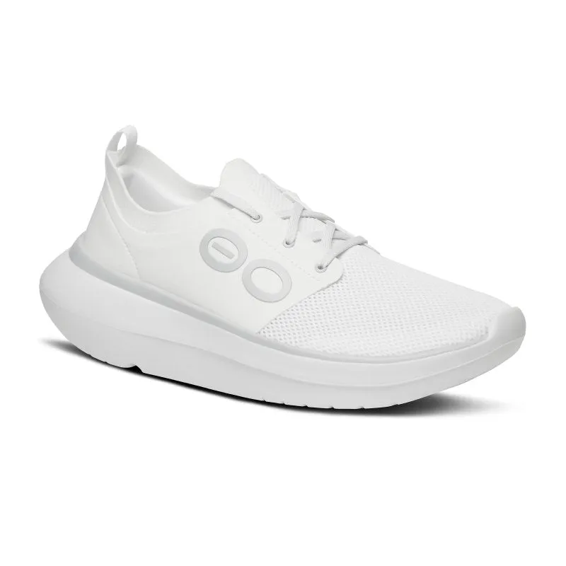 OOFOS Men's OOmy Stride - White