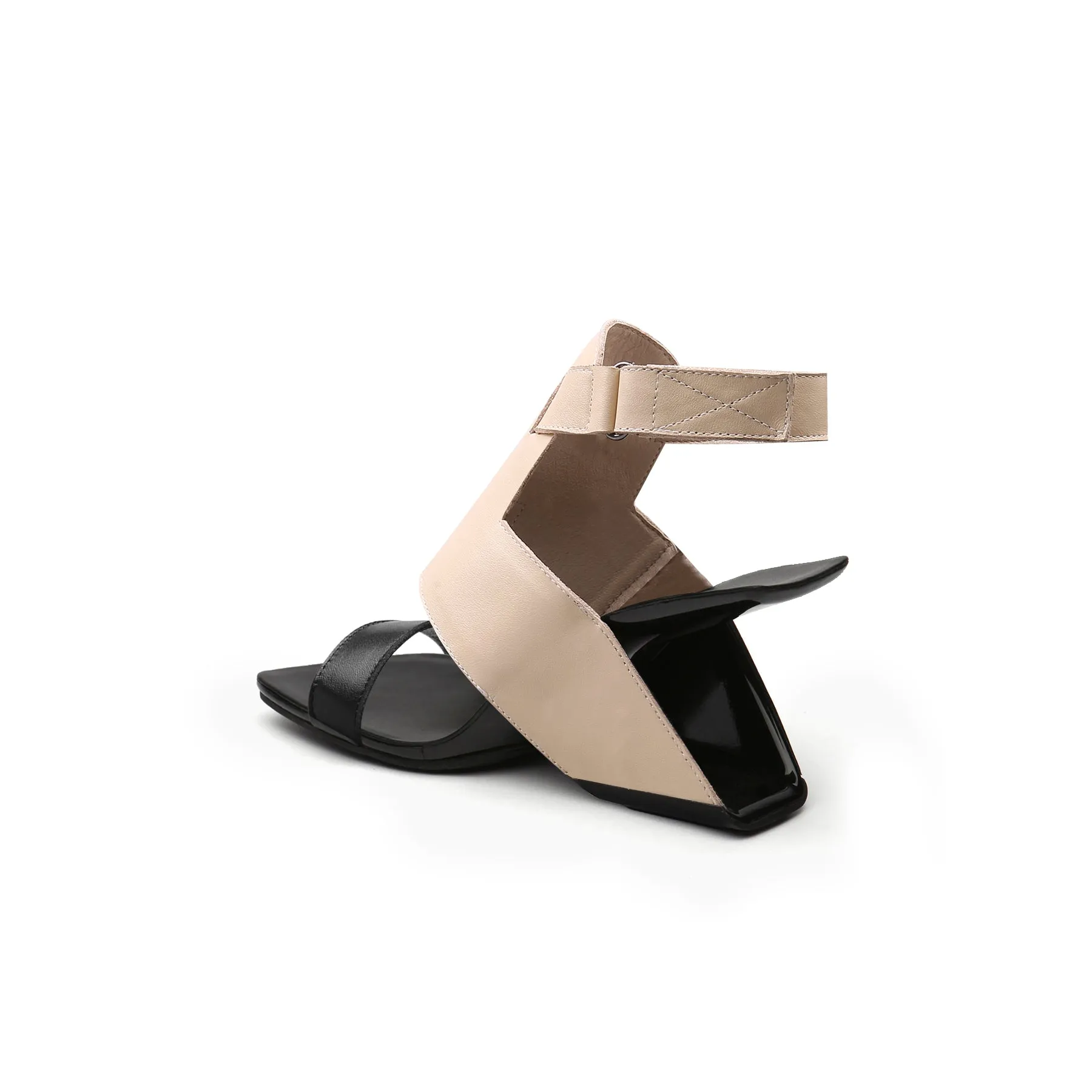Roman Ankle Strap Leather Sandals