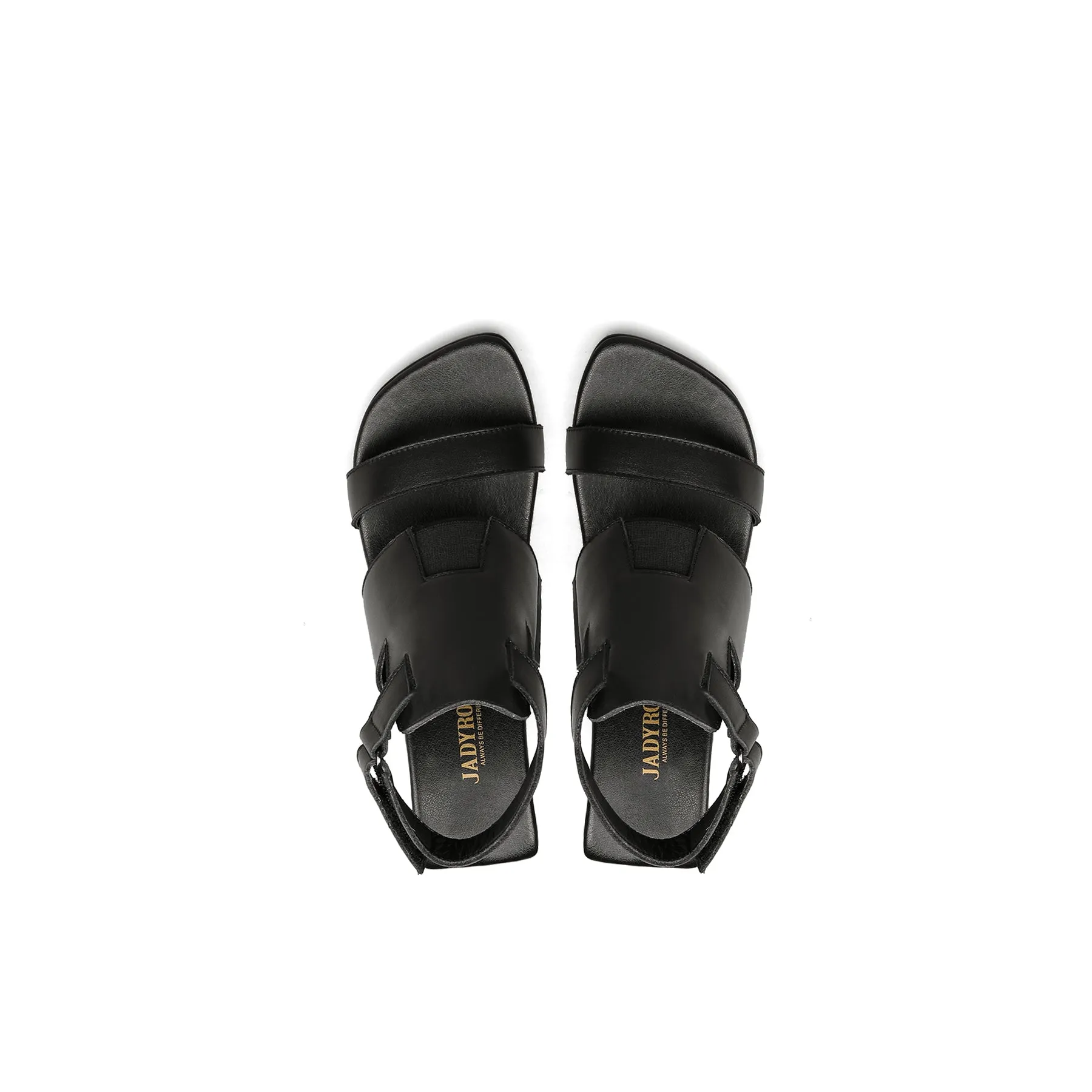Roman Ankle Strap Leather Sandals