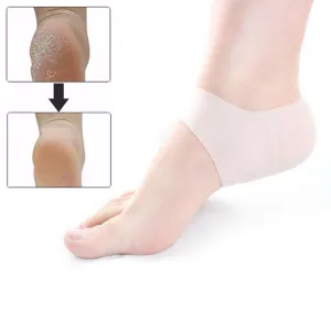 Silicone Gel Heel & Ankle Sleeve for Plantar Fasciitis