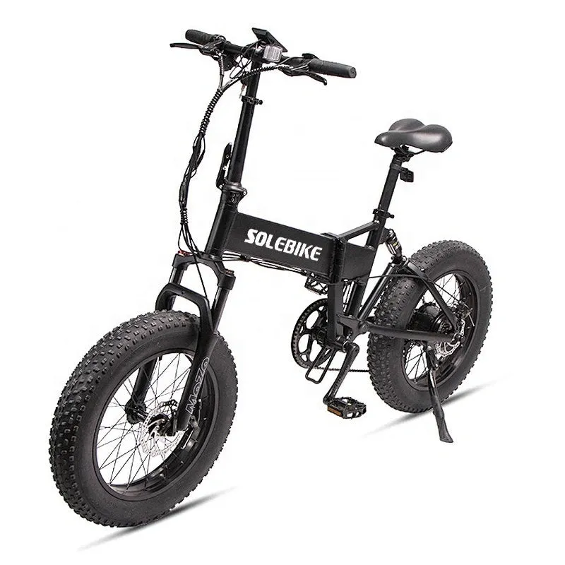 Solebike Fat Tire Folding 500w 48v Electric Ebike