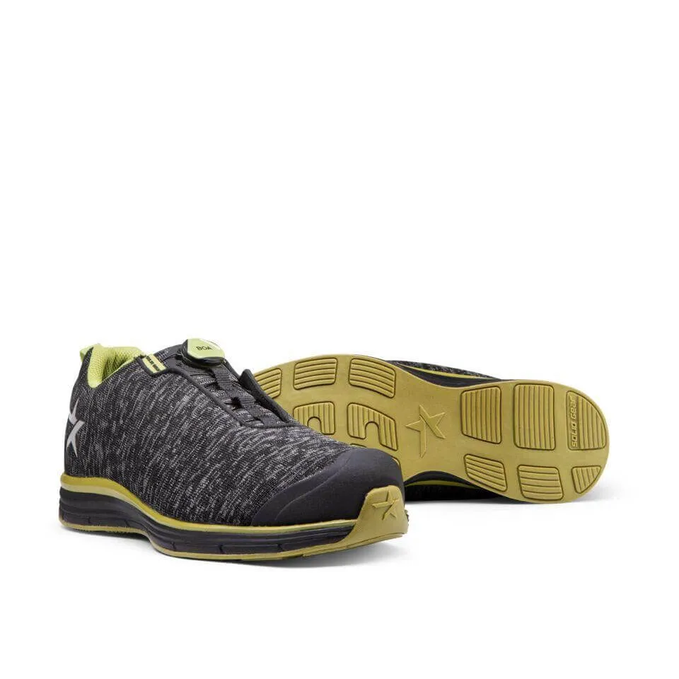 Solid Gear by Snickers 80123 Haze Tellus Womens Lightweight S1P Composite Toe Cap BOA Safety Trainer Shoes