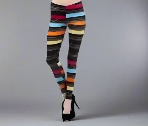 Stripe Leggings