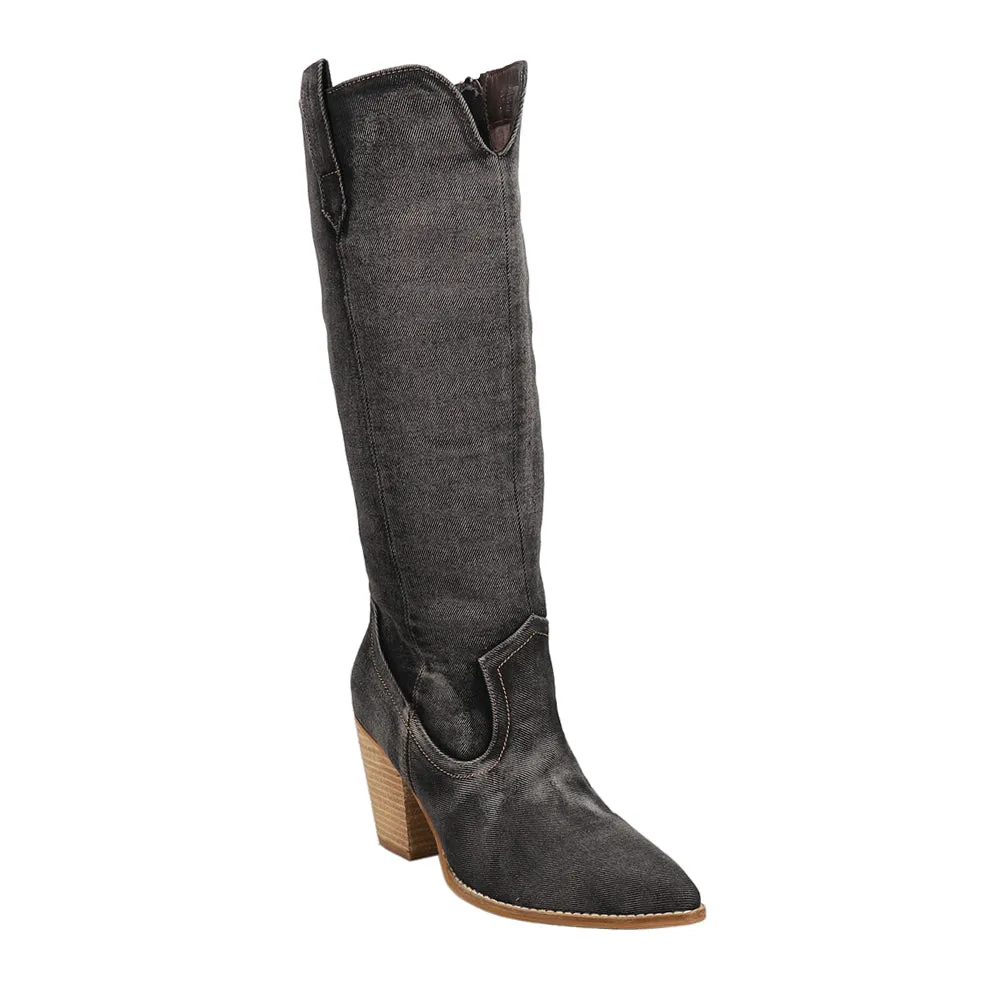 Talk Is Cheap Pointed Toe Zippered Boots