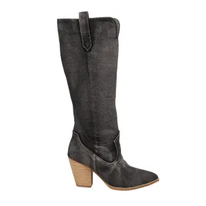 Talk Is Cheap Pointed Toe Zippered Boots