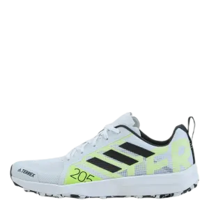 Terrex Speed Flow Trail Running Shoes Cloud White / Core Black / Solar Yellow