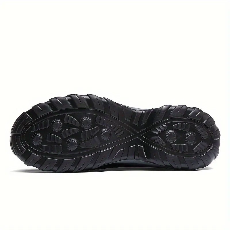 Trendy Air Cushion Mesh Breathable Running Shoes, Shock Absorption Wear Resistance Non Slip Sneakers, Casual Versatile Outdoor Sports Flying Woven Shoes