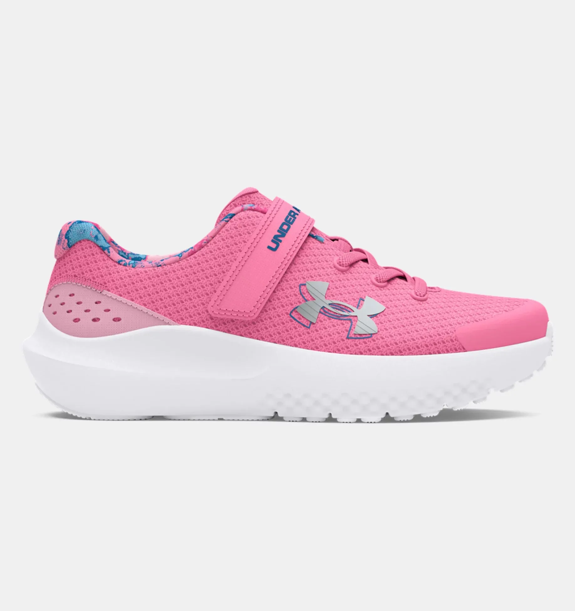 Under Armour Pre-School Girls' UA Surge 4 AC Printed Running Shoes