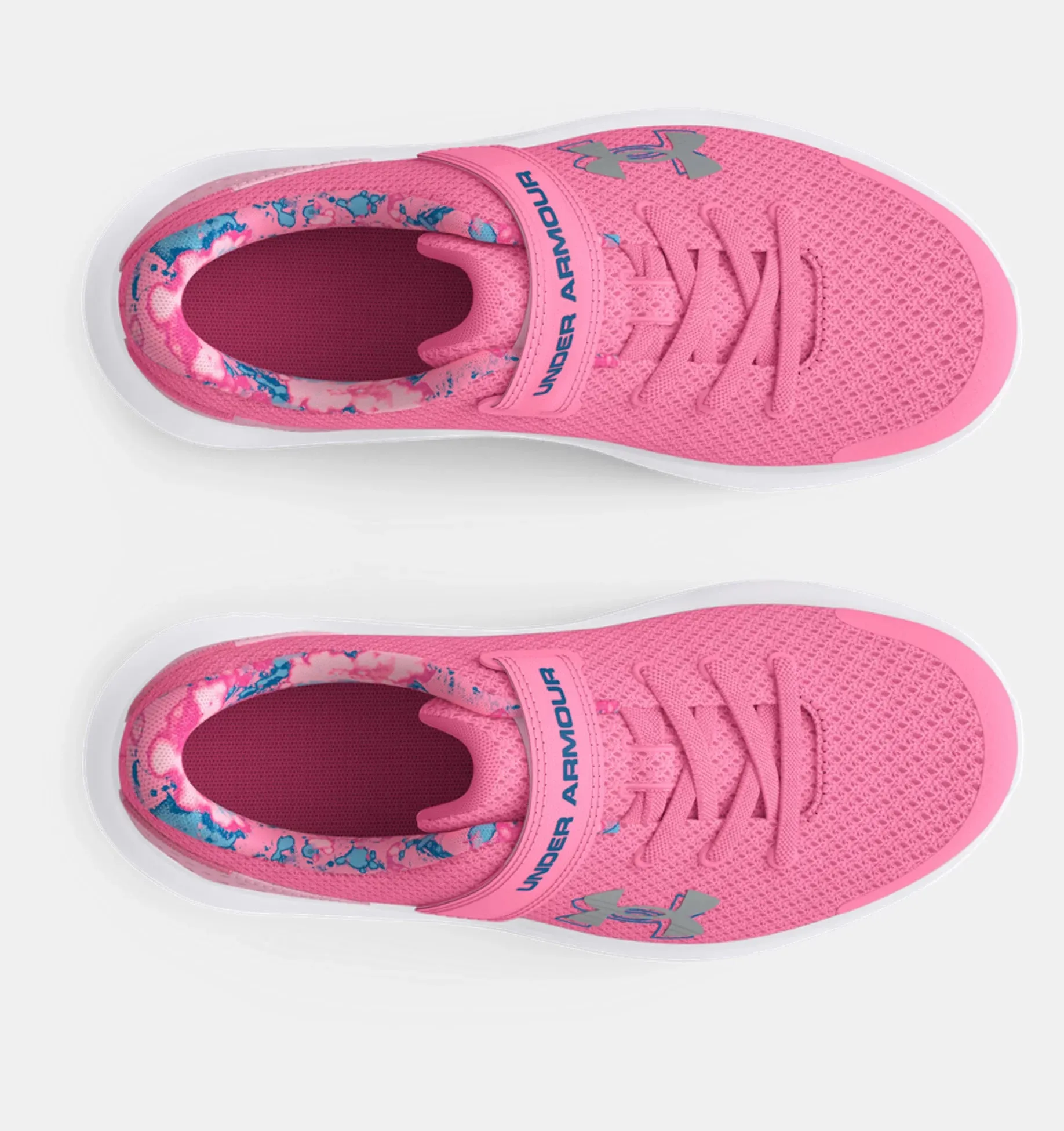 Under Armour Pre-School Girls' UA Surge 4 AC Printed Running Shoes