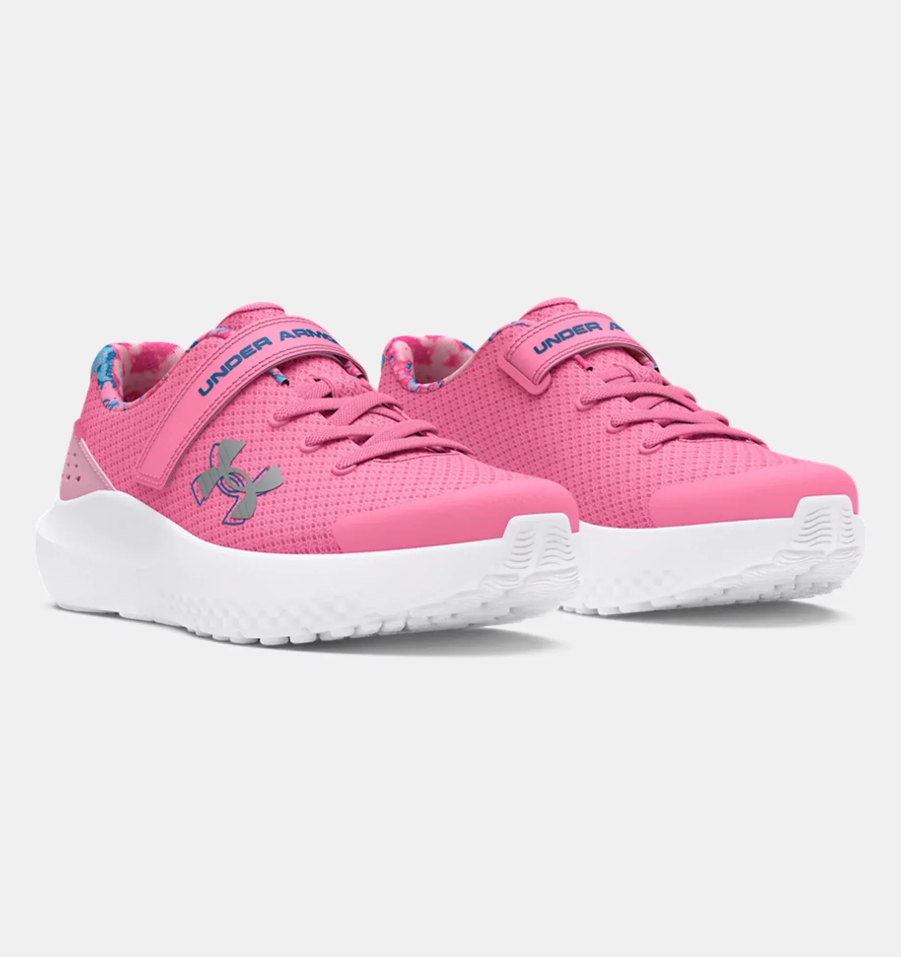 Under Armour Pre-School Girls' UA Surge 4 AC Printed Running Shoes
