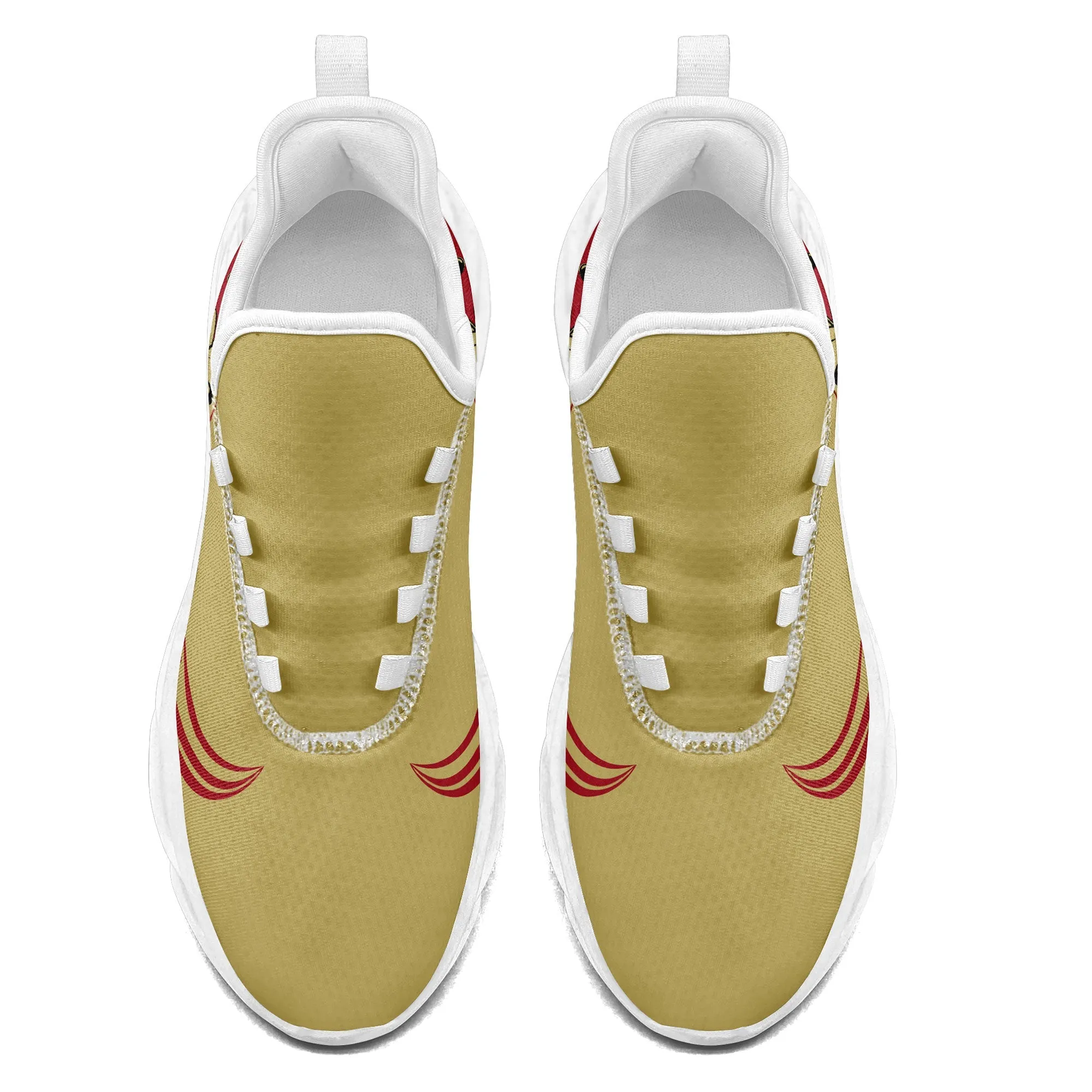 Unique Gift,Custom Yellow Jersey MaxSoul Shoes and Hat Combo Offer Personalized ZH-bd0b00e0-7