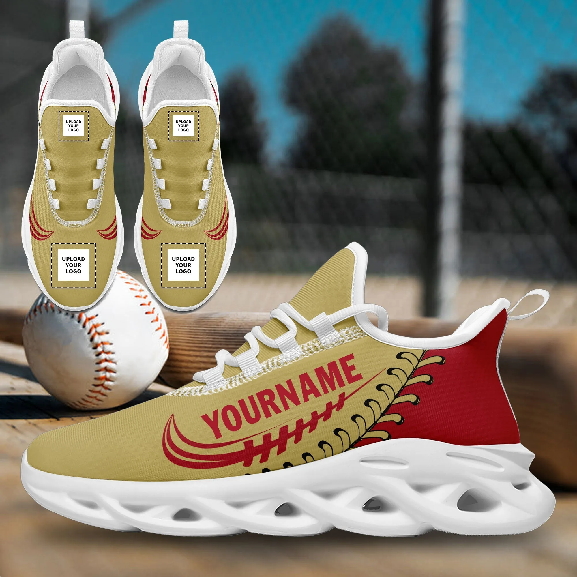Unique Gift,Custom Yellow Jersey MaxSoul Shoes and Hat Combo Offer Personalized ZH-bd0b00e0-7