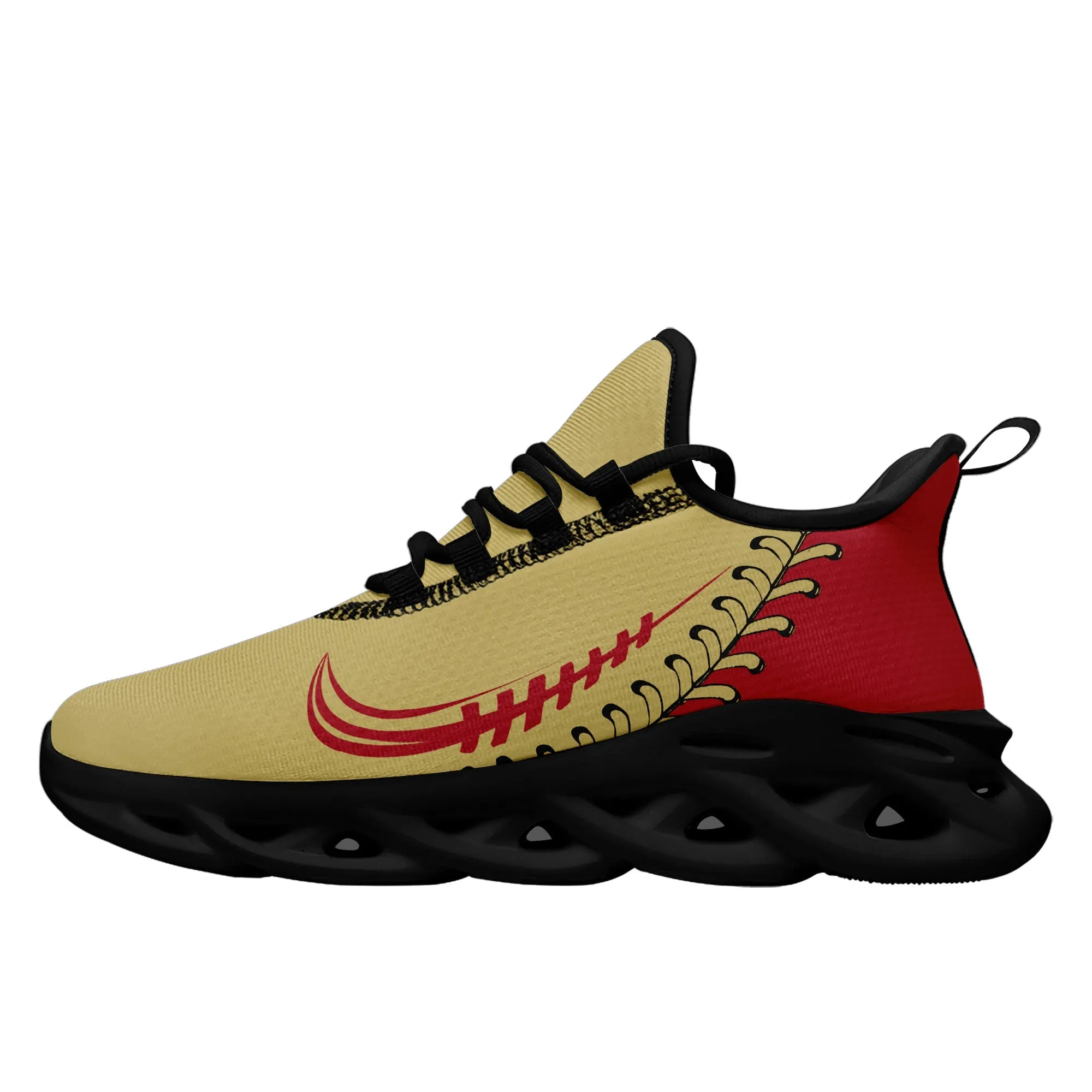 Unique Gift,Custom Yellow Jersey MaxSoul Shoes and Hat Combo Offer Personalized ZH-bd0b00e0-7
