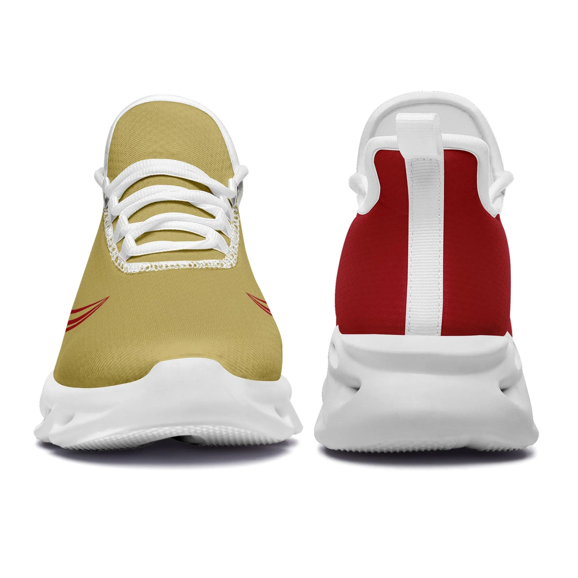 Unique Gift,Custom Yellow Jersey MaxSoul Shoes and Hat Combo Offer Personalized ZH-bd0b00e0-7