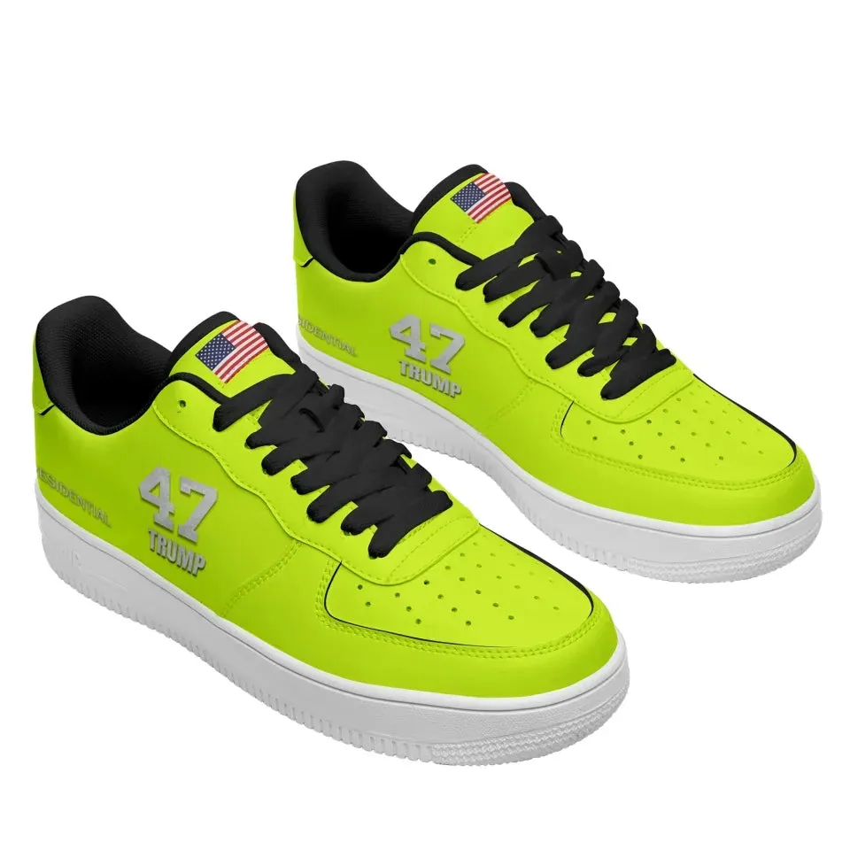 Unique Gift,Personalized Trump 47 Sneakers, Custom Stylish Shoes, Comfortable Unisex Shoes