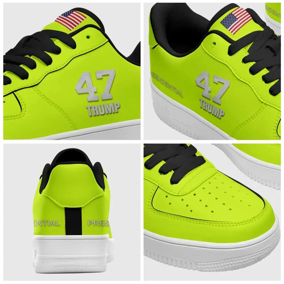 Unique Gift,Personalized Trump 47 Sneakers, Custom Stylish Shoes, Comfortable Unisex Shoes