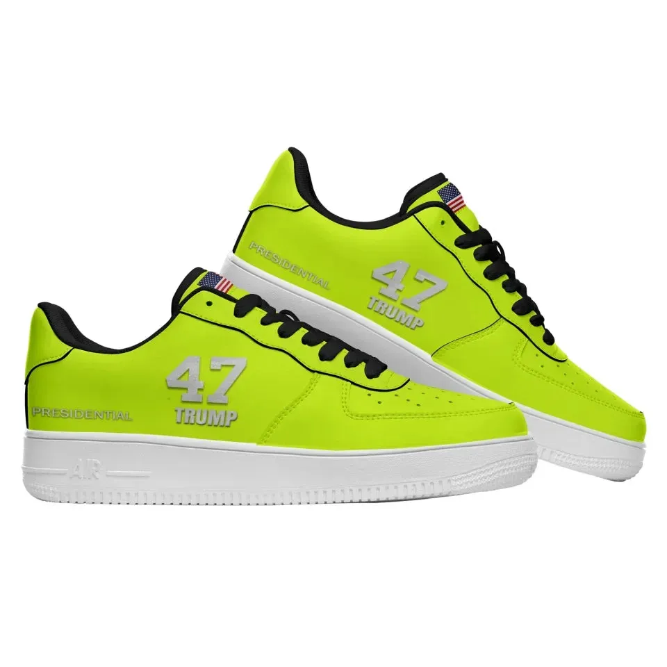 Unique Gift,Personalized Trump 47 Sneakers, Custom Stylish Shoes, Comfortable Unisex Shoes