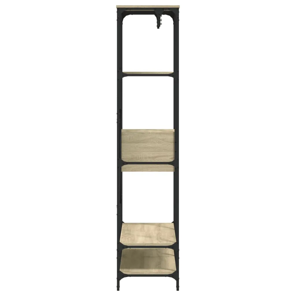 Wardrobe with Drawers Sonoma Oak 100x40x180 cm Engineered Wood