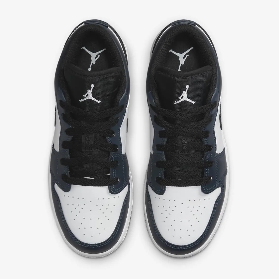 Women's / GS Air Jordan 1 Low "Dark Teal" (Dark Teal/White/Black)(553560-411)