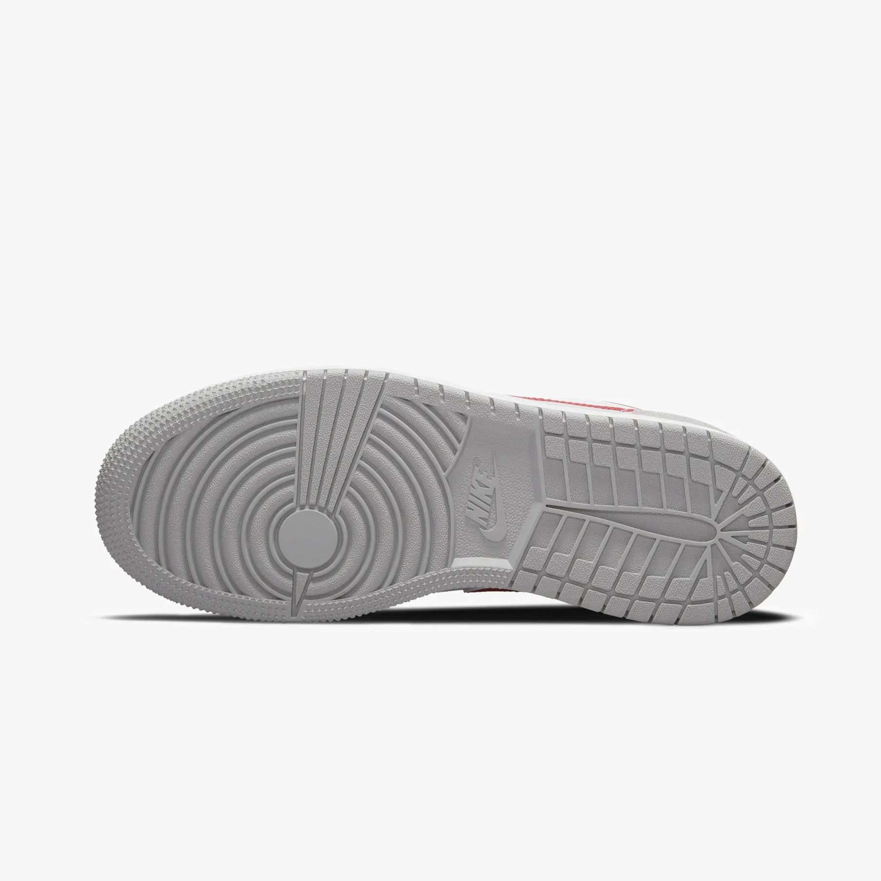 Women's / GS Air Jordan 1 Low SE "Light Smoke Grey Red" (DM0589-016)