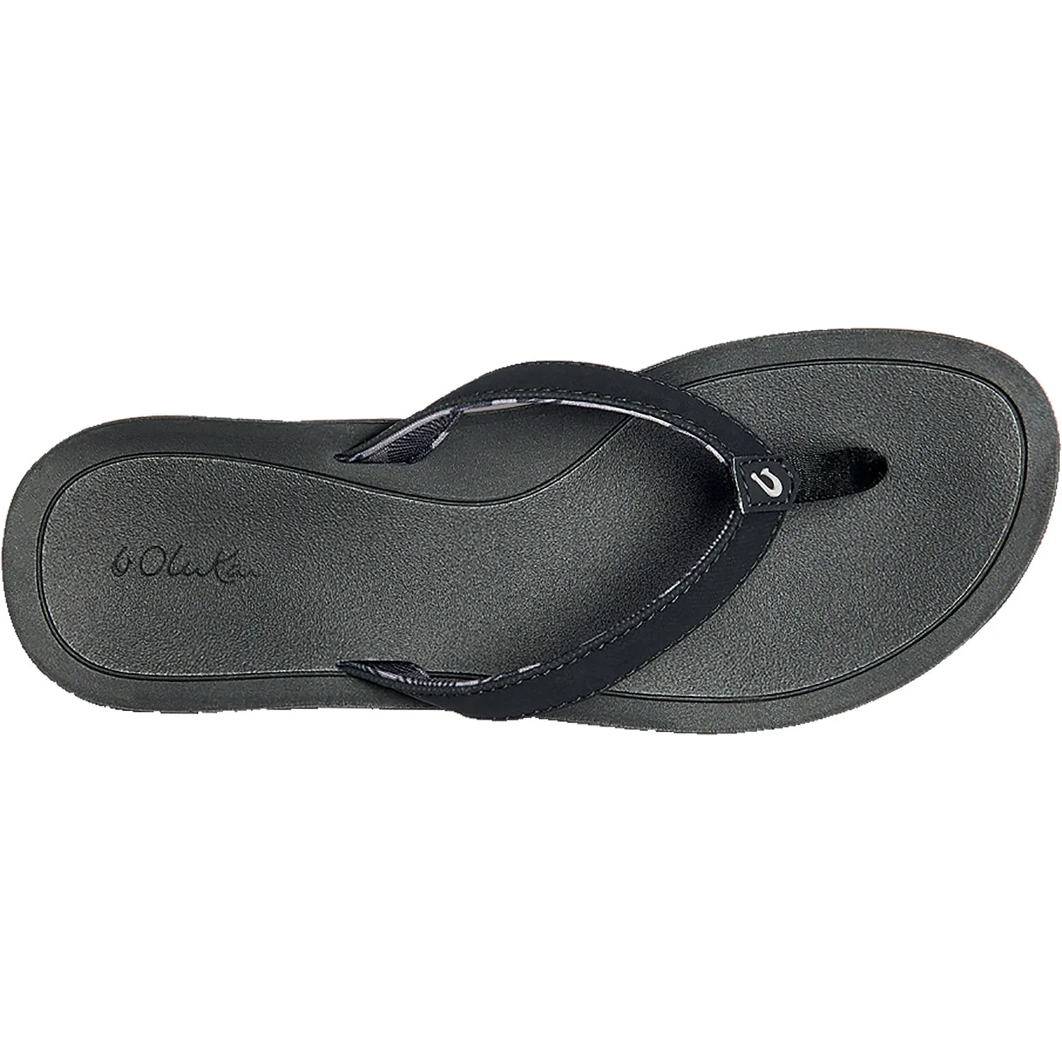 Women's OluKai Pi'o Lua Black Synthetic